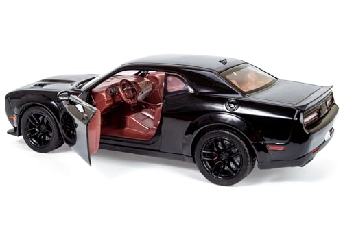 2018 Dodge Challenger SRT Hellcat Widebody Black/Red Diecast