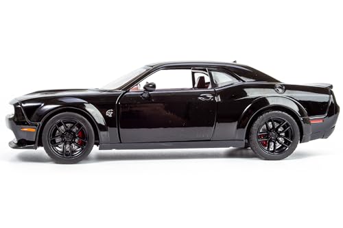 2018 Dodge Challenger SRT Hellcat Widebody Black/Red Diecast
