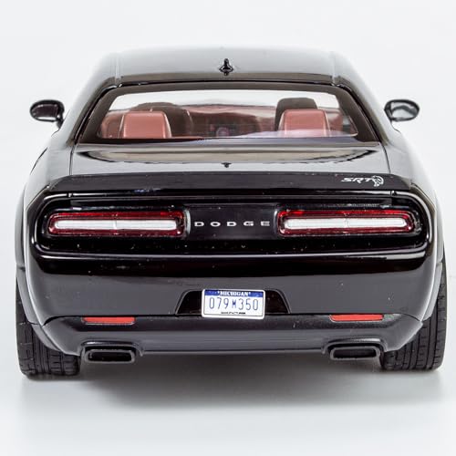 2018 Dodge Challenger SRT Hellcat Widebody Black/Red Diecast