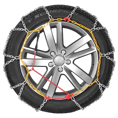 COCO BIRD Snow Chains for Light Trucks/SUVs, Set of 2