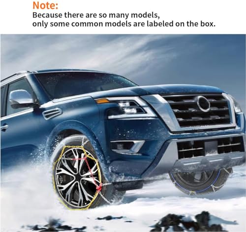 Universal SUV Truck Car Anti-Skid Snow Chains Set