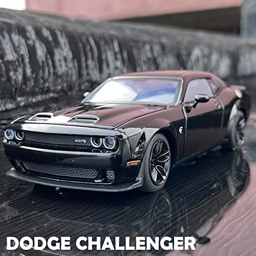 1:32 Diecast Doodge Challenger Car Model - Black