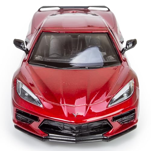 2020 Corvette C8 Stingray Dark Red Metallic Diecast