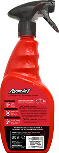 Formula 1 Ceramic Spray Wax: Ultimate Shine & Protection