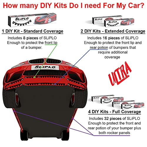 SLIPLO Universal Front Bumper Guard for Lowered Cars