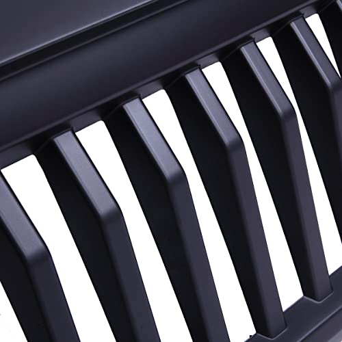 2007-2018 Jeep Wrangler JK/JKU Front Grille (Matte Black)