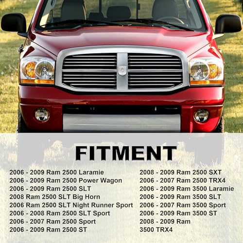 2006-2009 Dodge Ram Grille (Chrome)