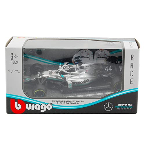 Bburago Mercedes AMG F1 W10 Lewis Hamilton 1/43