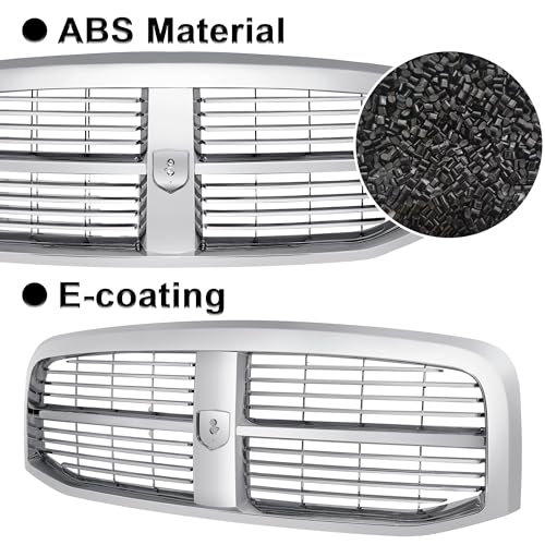 2006-2009 Dodge Ram Grille (Chrome)