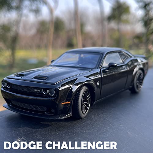 1:32 Diecast Doodge Challenger Car Model - Black