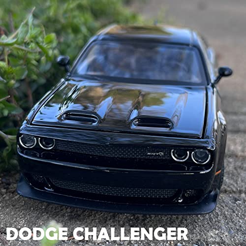 1:32 Diecast Doodge Challenger Car Model - Black