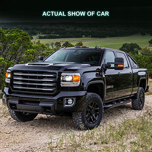 Folding Power Control Towing Mirrors for Chevy/GMC 2007-2013