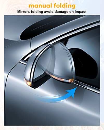 Passenger Side Manual Fold Mirror for Chevy Trucks