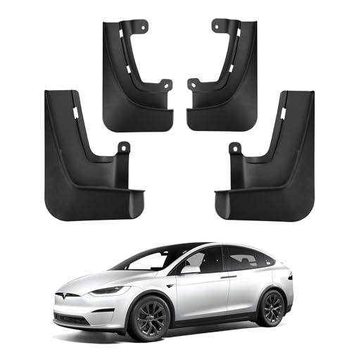 BASENOR Mud Flaps for Tesla Model X (Set of 4)