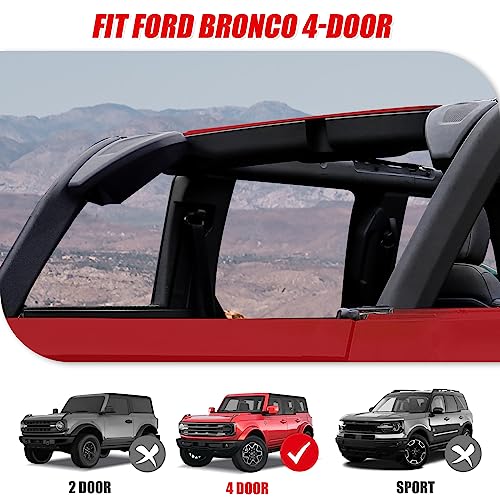 Ford Bronco 4 Door Roll Bar Cover Set