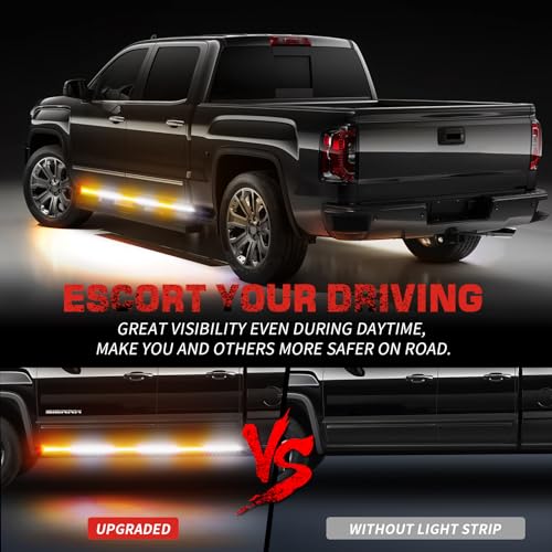 AINBIN 2 in 1 70" Truck Emergency Strobe Lights