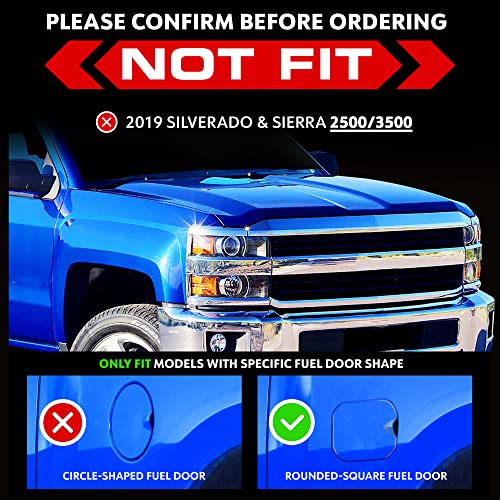 Tyger Auto 6" Riser Running Boards for Chevy Silverado/GMC Sierra 1500
