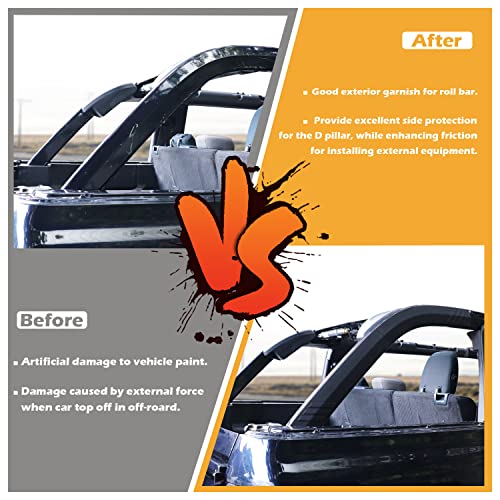 Soft Roll Bar Cover Protective Kit for Ford Bronco