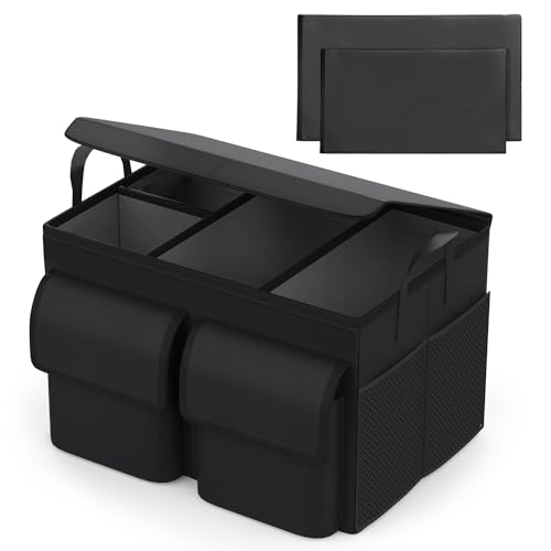 Foldable Trunk Organizer for SUVs and Sedans, Large Capacity
