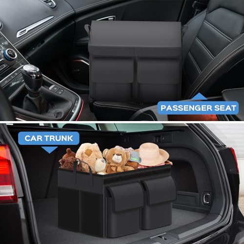 Foldable Trunk Organizer for SUVs and Sedans, Large Capacity