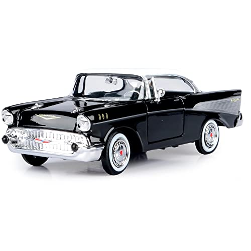 1957 Chevy Bel Air Black Diecast Model Car
