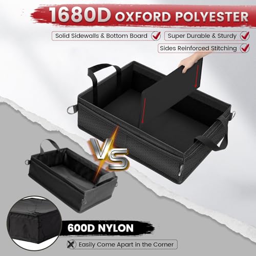 Autofit Under Seat Truck Organizer with Removable Divider