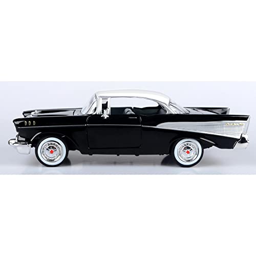1957 Chevy Bel Air Black Diecast Model Car