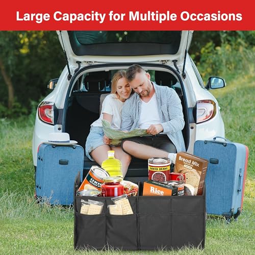 2-Pack Collapsible Trunk Organizer for SUV & Truck