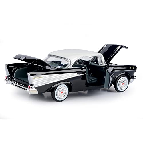 1957 Chevy Bel Air Black Diecast Model Car