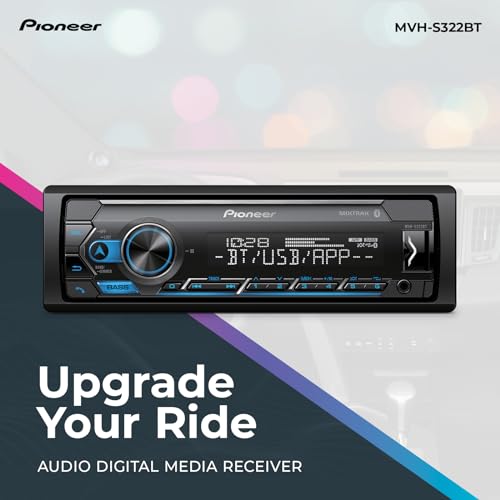 Pioneer Bluetooth Car Stereo with Smartphone Connectivity