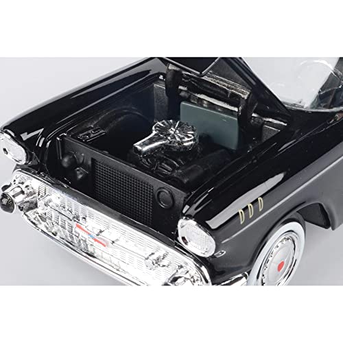 1957 Chevy Bel Air Black Diecast Model Car