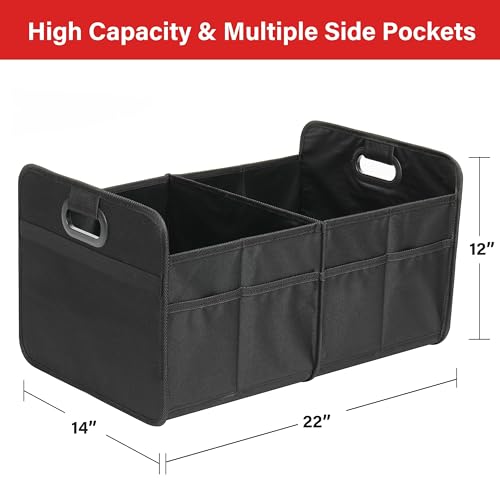 2-Pack Collapsible Trunk Organizer for SUV & Truck