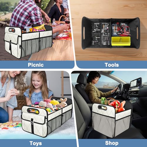 Deosk Car Trunk Organizer - 50L Collapsible Storage