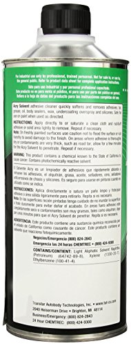 Car Acrylic Solvent Quart by TRANSTAR 9784