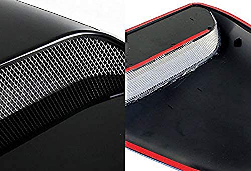 ICBEAMER Black Hood Scoop - Aero Dynamic Car Accessory