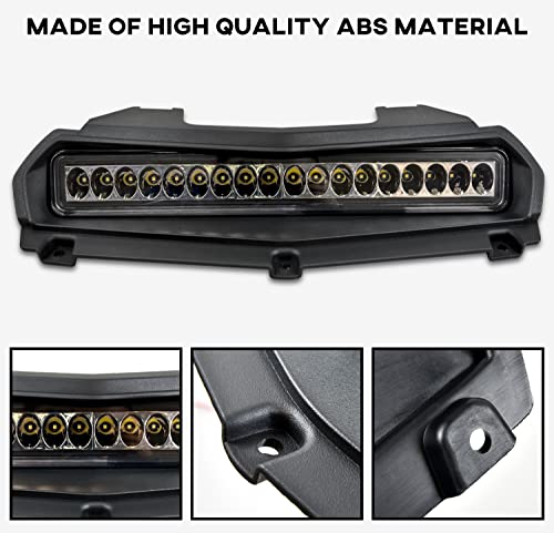 SAUTVS LED Hood Scoop Light for Yamaha RMAX 1000