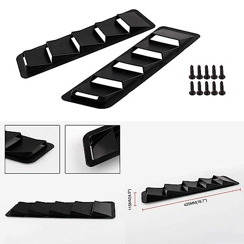 Black Car Hood Scoop Cover - WENJTP Hoods Vents