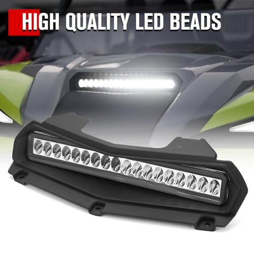 LED Hood Scoop Light & Door Storage for Yamaha Wolverine RMAX