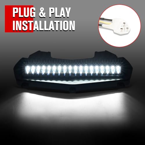 LED Hood Scoop Light & Door Storage for Yamaha Wolverine RMAX