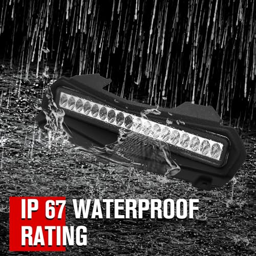 LED Hood Scoop Light & Door Storage for Yamaha Wolverine RMAX