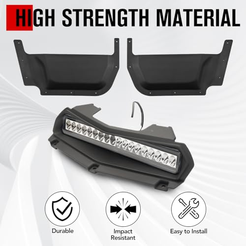 LED Hood Scoop Light & Door Storage for Yamaha Wolverine RMAX