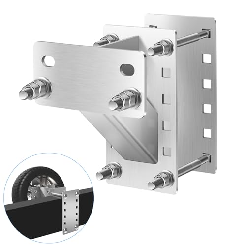 Yaheeda Stainless Steel Spare Tire Carrier for Trailers