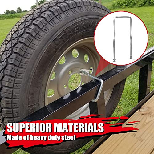 Zinc Plated Spare Tire Carrier U-Bolt Bracket