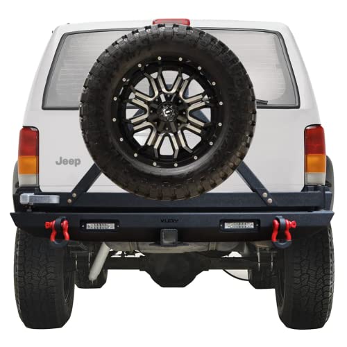 Front/Rear Bumper Set for 1984-2001 Cherokee XJ