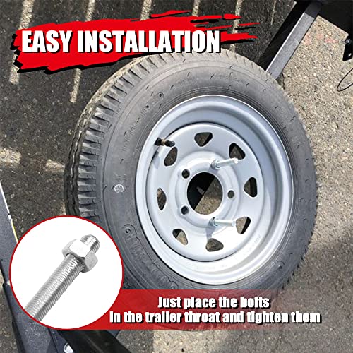 Zinc Plated Spare Tire Carrier U-Bolt Bracket