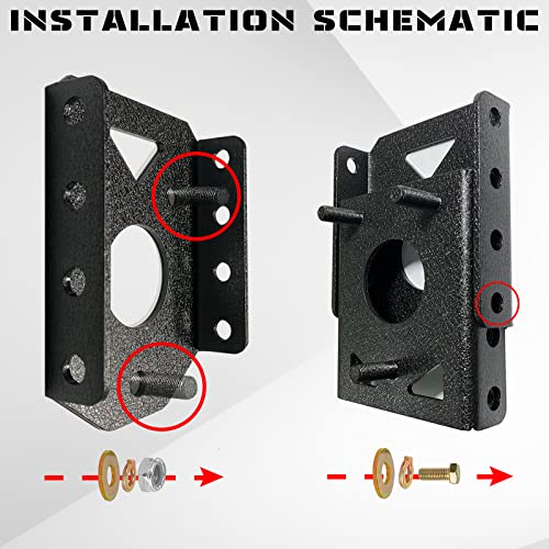 Heavy Duty Spare Tire Carrier for Jeep Wrangler