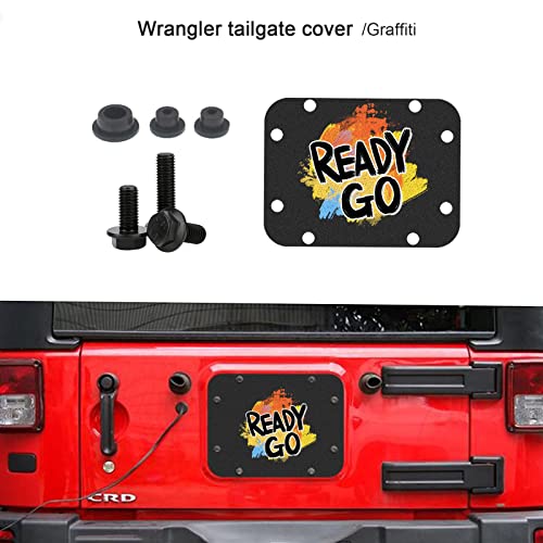 Spare Tire Carrier Filler Plate for Jeep Wrangler