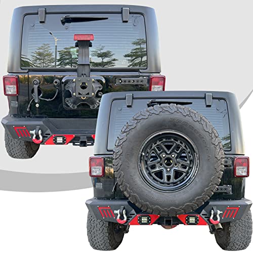 Heavy Duty Spare Tire Carrier for Jeep Wrangler