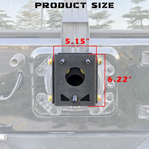 Heavy Duty Spare Tire Carrier for Jeep Wrangler