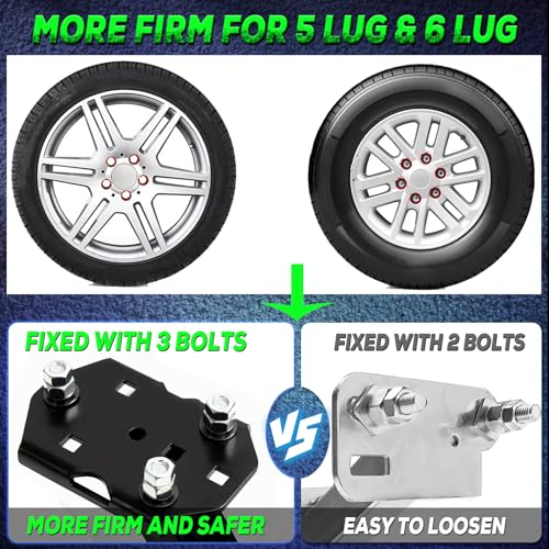 Heavy Duty Spare Tire Carrier Mount Bracket